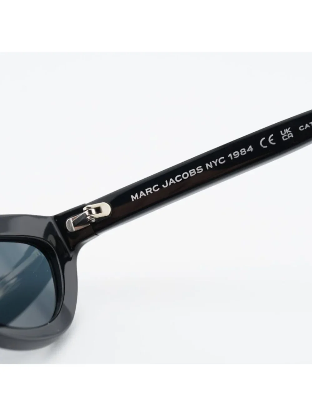 Marc Jacobs MARC 797/S 07C5 IR Sunglasses Black Cat Eye Frame, Grey Lenses